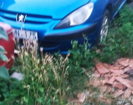 Синий Пежо 307, объемом двигателя 2 л и пробегом 220 тыс. км за 1500 $, фото 8 на Automoto.ua