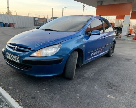 Синий Пежо 307, объемом двигателя 1.6 л и пробегом 300 тыс. км за 2500 $, фото 1 на Automoto.ua