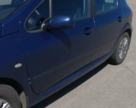 Синій Пежо 307, об'ємом двигуна 2 л та пробігом 430 тис. км за 3400 $, фото 12 на Automoto.ua