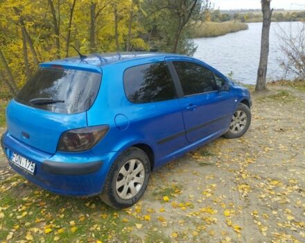 Синий Пежо 307, объемом двигателя 2 л и пробегом 290 тыс. км за 1900 $, фото 4 на Automoto.ua