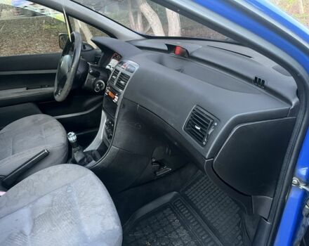 Синій Пежо 307, об'ємом двигуна 2 л та пробігом 279 тис. км за 1699 $, фото 14 на Automoto.ua