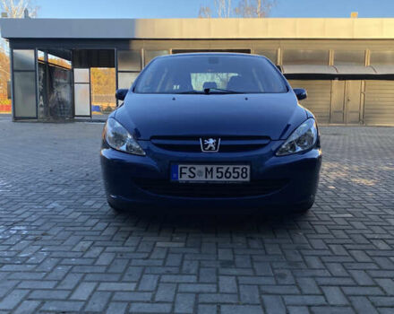 Синій Пежо 307, об'ємом двигуна 1.6 л та пробігом 192 тис. км за 4600 $, фото 1 на Automoto.ua