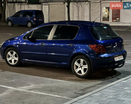 Синій Пежо 307, об'ємом двигуна 2 л та пробігом 343 тис. км за 3500 $, фото 4 на Automoto.ua