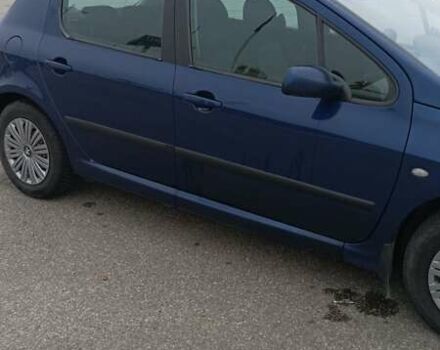 Синій Пежо 307, об'ємом двигуна 2 л та пробігом 434 тис. км за 3000 $, фото 4 на Automoto.ua