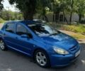 Синий Пежо 307, объемом двигателя 2 л и пробегом 200 тыс. км за 2950 $, фото 1 на Automoto.ua