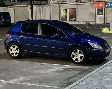 Синій Пежо 307, об'ємом двигуна 2 л та пробігом 343 тис. км за 3500 $, фото 5 на Automoto.ua