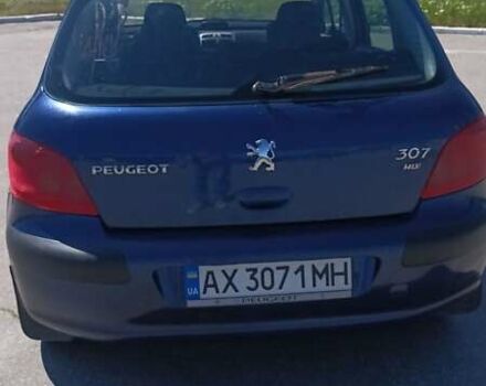Синій Пежо 307, об'ємом двигуна 2 л та пробігом 430 тис. км за 3400 $, фото 2 на Automoto.ua