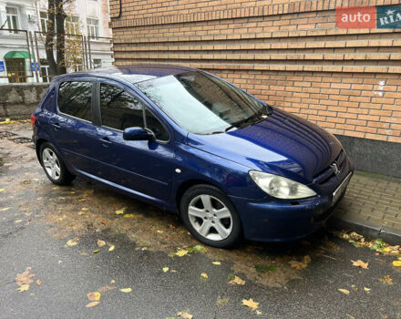 Синій Пежо 307, об'ємом двигуна 2 л та пробігом 343 тис. км за 3500 $, фото 3 на Automoto.ua