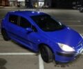 Синий Пежо 307, объемом двигателя 1.4 л и пробегом 777 тыс. км за 2499 $, фото 1 на Automoto.ua