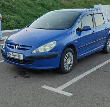 Синій Пежо 307, об'ємом двигуна 1.6 л та пробігом 362 тис. км за 3000 $, фото 3 на Automoto.ua
