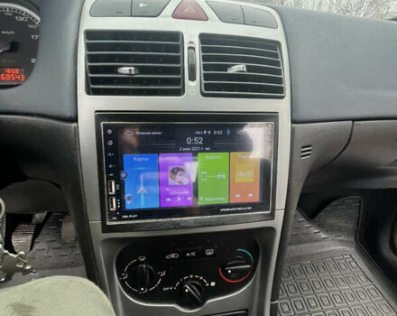 Синий Пежо 307, объемом двигателя 2 л и пробегом 168 тыс. км за 4000 $, фото 30 на Automoto.ua