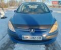 Синий Пежо 307, объемом двигателя 1.59 л и пробегом 201 тыс. км за 3500 $, фото 1 на Automoto.ua