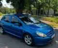 Синий Пежо 307, объемом двигателя 2 л и пробегом 200 тыс. км за 2950 $, фото 1 на Automoto.ua