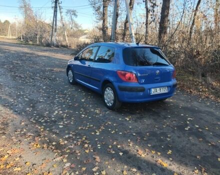 Синій Пежо 307, об'ємом двигуна 2 л та пробігом 260 тис. км за 1699 $, фото 6 на Automoto.ua