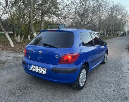 Синій Пежо 307, об'ємом двигуна 2 л та пробігом 279 тис. км за 1699 $, фото 6 на Automoto.ua