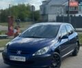 Синий Пежо 307, объемом двигателя 1.42 л и пробегом 320 тыс. км за 3200 $, фото 1 на Automoto.ua