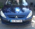 Синій Пежо 307, об'ємом двигуна 2 л та пробігом 430 тис. км за 3400 $, фото 1 на Automoto.ua