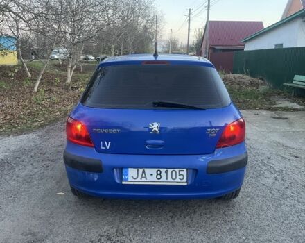 Синій Пежо 307, об'ємом двигуна 2 л та пробігом 279 тис. км за 1699 $, фото 5 на Automoto.ua
