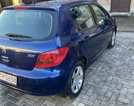 Синій Пежо 307, об'ємом двигуна 1.6 л та пробігом 192 тис. км за 4600 $, фото 5 на Automoto.ua