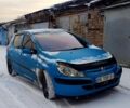 Синий Пежо 307, объемом двигателя 1.6 л и пробегом 256 тыс. км за 3900 $, фото 1 на Automoto.ua