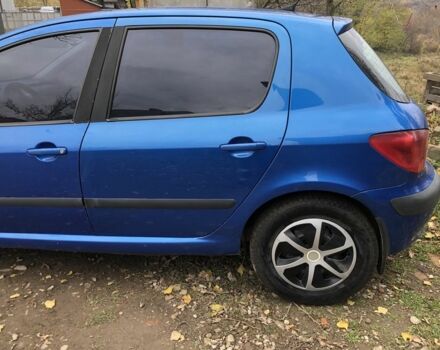Синій Пежо 307, об'ємом двигуна 1.6 л та пробігом 357 тис. км за 3400 $, фото 4 на Automoto.ua