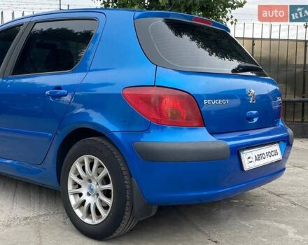 Пежо 307 2004 в Киеве на Automoto.ua Синий Пежо 307, объемом двигателя 1.6 л и пробегом 266 тыс. км за 3690 $, фото 7 на Automoto.ua