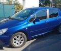 Синій Пежо 307, об'ємом двигуна 2 л та пробігом 183 тис. км за 5500 $, фото 1 на Automoto.ua