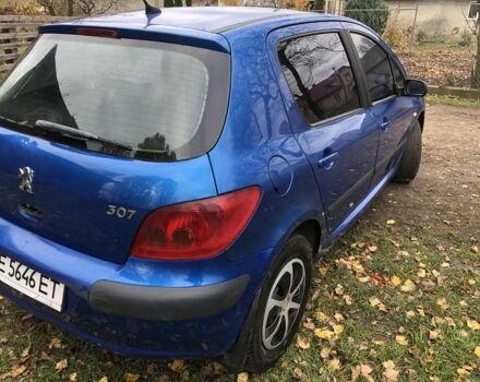 Синій Пежо 307, об'ємом двигуна 1.6 л та пробігом 357 тис. км за 3400 $, фото 6 на Automoto.ua