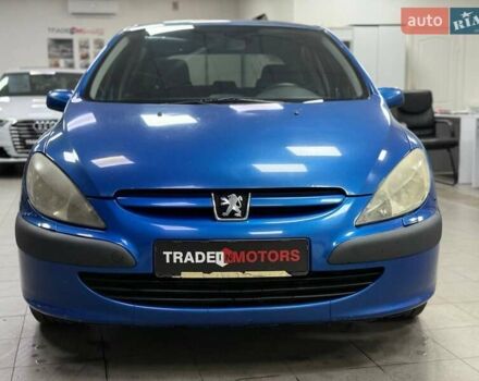 Синій Пежо 307, об'ємом двигуна 1.6 л та пробігом 266 тис. км за 3490 $, фото 3 на Automoto.ua