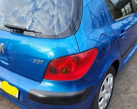 Синий Пежо 307, объемом двигателя 1.6 л и пробегом 141 тыс. км за 4500 $, фото 3 на Automoto.ua