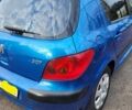 Синий Пежо 307, объемом двигателя 1.6 л и пробегом 141 тыс. км за 4500 $, фото 3 на Automoto.ua
