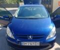Синий Пежо 307, объемом двигателя 2 л и пробегом 183 тыс. км за 5000 $, фото 1 на Automoto.ua