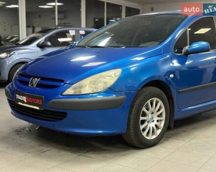 Синій Пежо 307, об'ємом двигуна 1.6 л та пробігом 266 тис. км за 3490 $, фото 5 на Automoto.ua