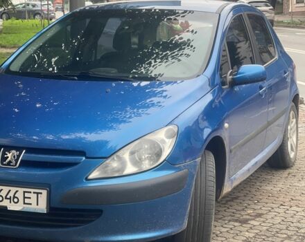 Синий Пежо 307, объемом двигателя 1.6 л и пробегом 262 тыс. км за 2750 $, фото 1 на Automoto.ua