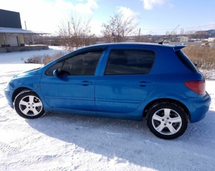 Синій Пежо 307, об'ємом двигуна 1.6 л та пробігом 300 тис. км за 3000 $, фото 5 на Automoto.ua