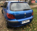 Синий Пежо 307, объемом двигателя 1.59 л и пробегом 357 тыс. км за 3400 $, фото 9 на Automoto.ua