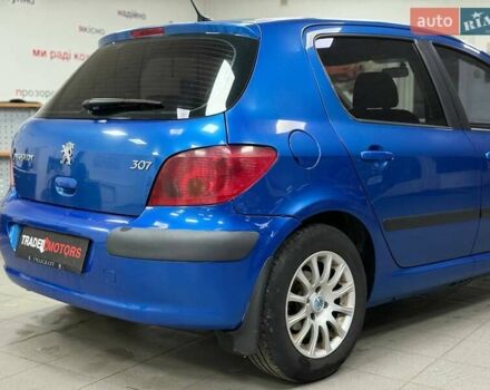Синій Пежо 307, об'ємом двигуна 1.6 л та пробігом 266 тис. км за 3490 $, фото 12 на Automoto.ua