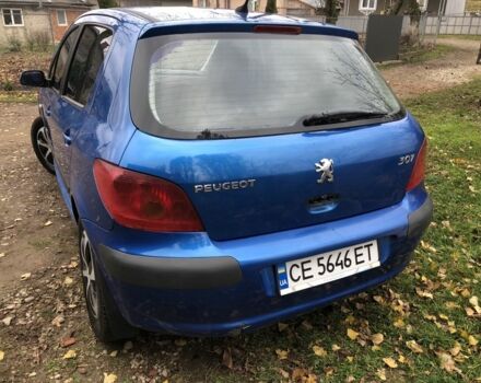 Синій Пежо 307, об'ємом двигуна 1.6 л та пробігом 357 тис. км за 3400 $, фото 5 на Automoto.ua