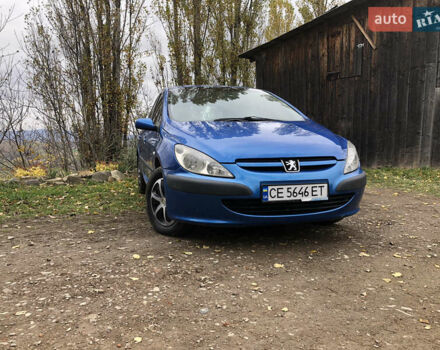 Синий Пежо 307, объемом двигателя 1.59 л и пробегом 357 тыс. км за 3400 $, фото 4 на Automoto.ua