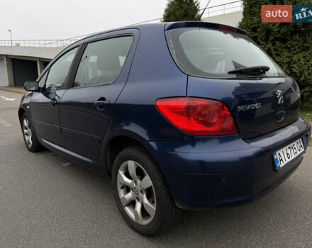 Синій Пежо 307, об'ємом двигуна 2 л та пробігом 208 тис. км за 3300 $, фото 15 на Automoto.ua