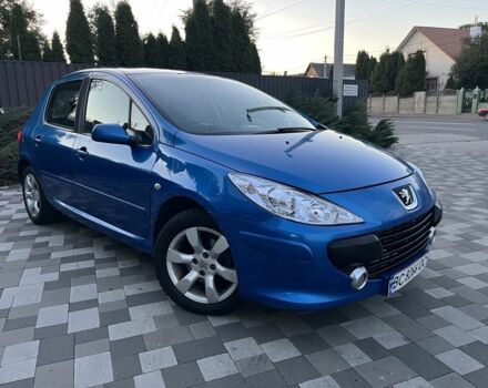 Синий Пежо 307, объемом двигателя 2 л и пробегом 391 тыс. км за 3450 $, фото 1 на Automoto.ua