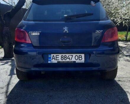 Синий Пежо 307, объемом двигателя 2 л и пробегом 0 тыс. км за 5200 $, фото 3 на Automoto.ua