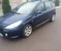 Синий Пежо 307, объемом двигателя 2 л и пробегом 197 тыс. км за 3300 $, фото 1 на Automoto.ua