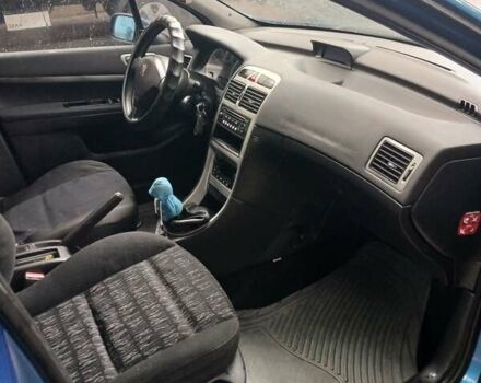 Синий Пежо 307, объемом двигателя 2 л и пробегом 265 тыс. км за 3650 $, фото 9 на Automoto.ua