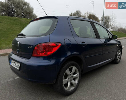 Синій Пежо 307, об'ємом двигуна 2 л та пробігом 208 тис. км за 3300 $, фото 14 на Automoto.ua
