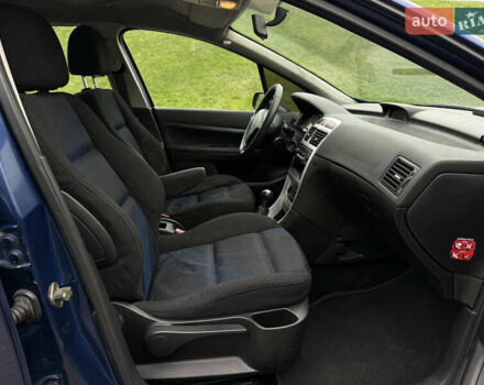 Синій Пежо 307, об'ємом двигуна 2 л та пробігом 208 тис. км за 3300 $, фото 20 на Automoto.ua