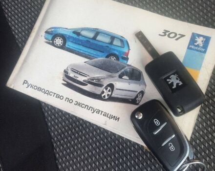 Синий Пежо 307, объемом двигателя 2 л и пробегом 0 тыс. км за 5200 $, фото 2 на Automoto.ua