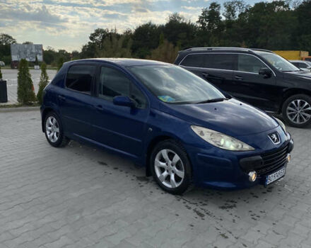 Синій Пежо 307, об'ємом двигуна 2 л та пробігом 270 тис. км за 3100 $, фото 1 на Automoto.ua