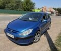 Синий Пежо 307, объемом двигателя 2 л и пробегом 231 тыс. км за 3509 $, фото 1 на Automoto.ua