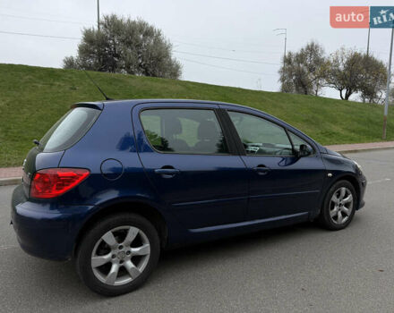 Синій Пежо 307, об'ємом двигуна 2 л та пробігом 208 тис. км за 3300 $, фото 10 на Automoto.ua